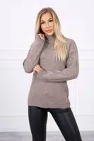 Kesi Poloviční svetr s rolákem cappuccino