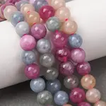 Dyed Natural Malaysia Jade Beads Strands