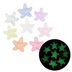 Luminous Transparent Acrylic Beads