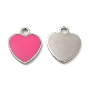 304 Stainless Steel Enamel Pendants