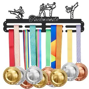 Sports Theme Iron Medal Hanger Holder Display Wall Rack