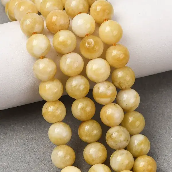 Dyed Natural Malaysia Jade Beads Strands