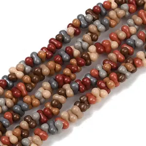 Electroplate Glass Beads Strands