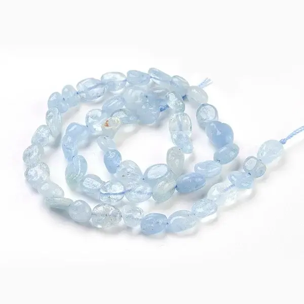 Natural Aquamarine Beads Strands