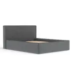 Maison de Reve ČALOUNĚNÁ POSTEL Lounge, 200/200 cm, tmavě šedá