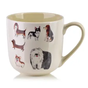 Mondex HRNEK NOAH, porcelán, hnědý
