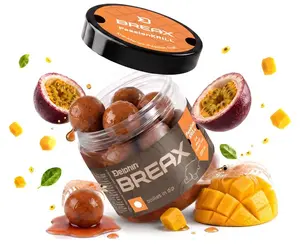 Delphin boilies v dipe breax passionkrill krill mango 200 ml - 20 mm