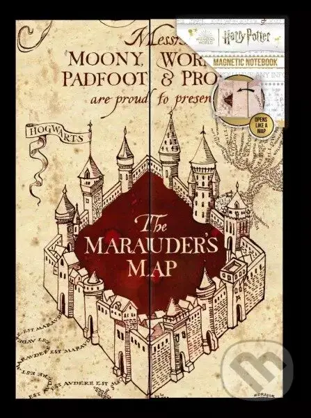 Harry Potter blok - Záškodnícka mapa