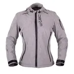 Dámská softshellová moto bunda W-TEC Algenia šedá XS