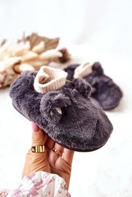 Boto Teplý fleece se švy Tmavě šedá Dessi
