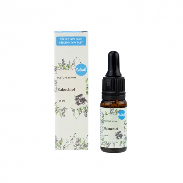 Kvitok Pleťové sérum - Bakuchiol 10 ml