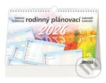 Týdenní rodinný plánovací 2026 - stolní kalendář