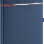 NOTIQUE Týždenný diár Tomy 2026 (modro-červený) (stĺpcový, s pútkom na pero)