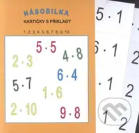 Násobilka kartičky s příklady -malá