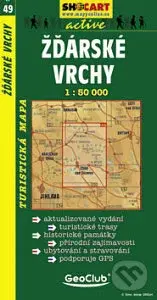 Žďárské Vrchy 1:50 000