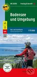 Bodamské jezero 1:75 000 / turistická a cykloturistická mapa