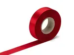 Stuha atlasová červená, šíře 24 mm