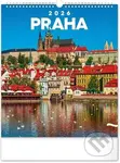 NOTIQUE Nástěnný kalendář Praha 2026 (neutrální kalendárium)
