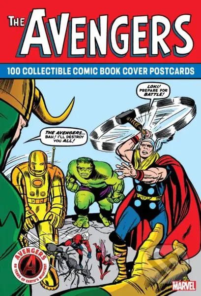 Avengers: 100 Collectible Comic Book Cover Postcards
