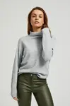 Marisse Women's Sweater Z-Sw-4511 Grey Mel