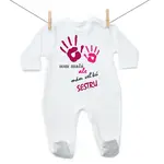 Boodyy Overal Som malá ale mám veľkú sestru 68 (3-6 mesiacov)