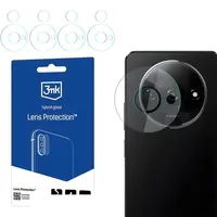 4x Sklo na kameru 3mk pre Xiaomi Redmi A3 - Transparentná H38143