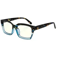 Okuliare na Počítač PCG014 modré so vzorom plastový rám +0,5