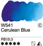 Akvarelová barva Mijello 15ml – 541 Cerulean Blue
