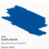 Akvarelová barva Umton 2,6ml – 2800 kobalt Atlantik