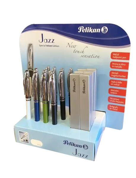 Herlitz - Kuličkové pero Jazz Velvet, 12 ks