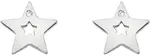 Hot Diamonds Stříbrné hvězdičkové náušnice s pravými diamanty Amulets DE587