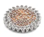 Hot Diamonds Přívěsek Emozioni Spirzzare Coin EC462-EC463 3,3 cm