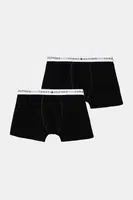 Dětské boxerky Tommy Hilfiger 2-pack černá barva, UB0UB00548