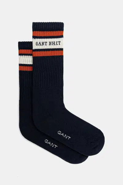 Ponožky Gant tmavomodrá barva, 9960355