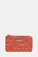 Peněženka ZADIG&VOLTAIRE dámská, oranžová barva, LWSG03642