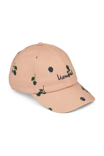 Dětská bavlněná kšiltovka Liewood Danny Cap oranžová barva, LW20389