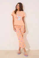 Pyžamo women'secret dámské, oranžová barva, 3132104