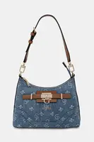 Kabelka Guess GREYSON modrá barva, HWDG92 06180