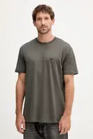 Bavlněné tričko Armani Exchange pánské, zelená barva, XM001568 AF10358