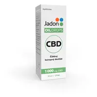 JADON Oil drops čištěný konopný destilát CBD 10% 10 ml