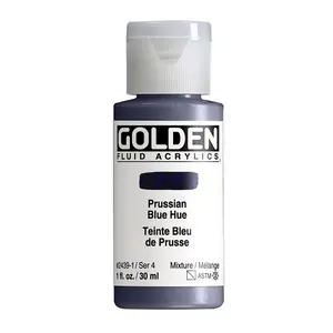 Akrylová barva Golden Fluid 30 ml - Prussian Blue Hue 2439
