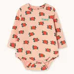 Bavlněné kojenecké body Tinycottons CAMELIAS BODY AW25-202