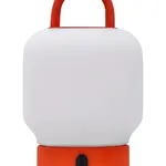 Bezdrátová stolní LED lampa Kooduu Loome 21 x 12 cm oranžová barva