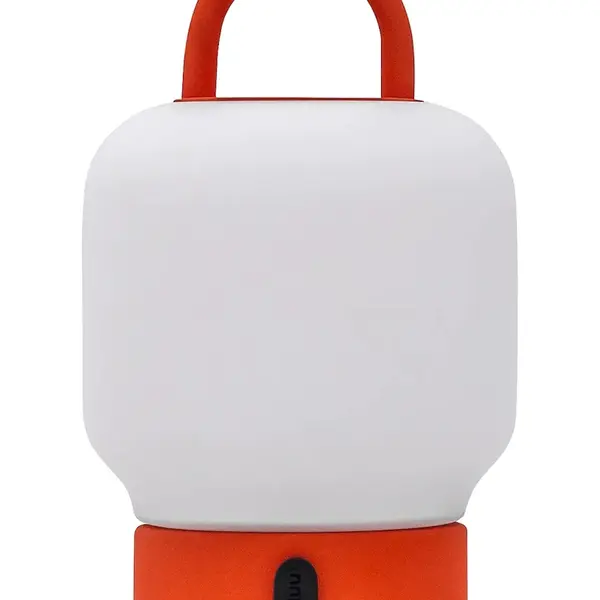 Bezdrátová stolní LED lampa Kooduu Loome 21 x 12 cm oranžová barva