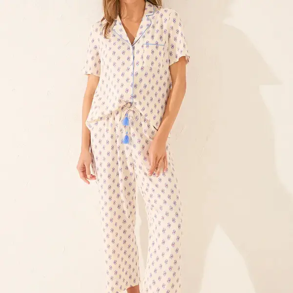 Pyžamo women'secret dámské, béžová barva, 4852090