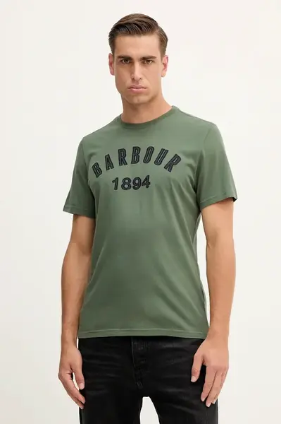 Barbour Bavlněné tričko Barbour HOLLINS
