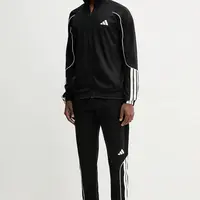 Tepláková souprava adidas Stadium pánská, černá barva, JN1817