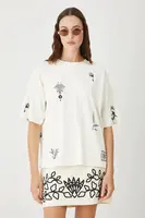 Tričko Medicine dámské, béžová barva