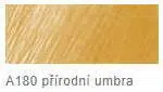 Akvarelová pastelka AD – 180 Raw Umber