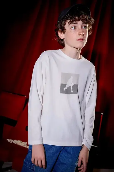 Bavlněné tričko s dlouhým rukávem Mayoral